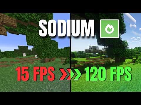 COMO instalar SODIUM Y FABRIC para MINECRAFT 1.21