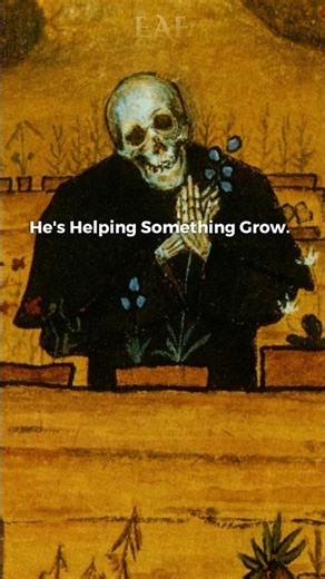 Why Is Death Holding A Watering Can? (The Garden of Death) #shorts