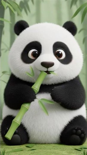 Dancing Panda Song #shorts #pandasong #kidsrhymes #nurseryrhymes #aivideo