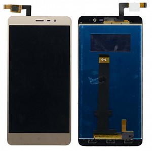 LCD with Touch Screen for Xiaomi Mi Note 3 - Gold (display glass combo folder)