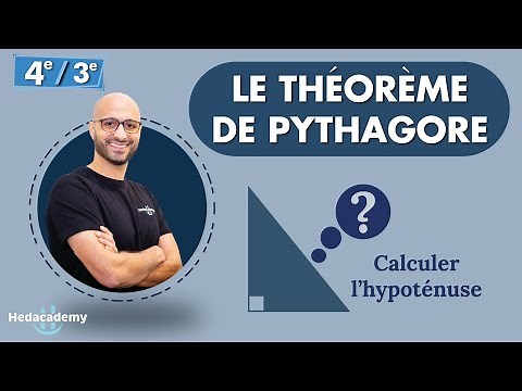 Théorème de Pythagore - Calcul de l'hypoténuse