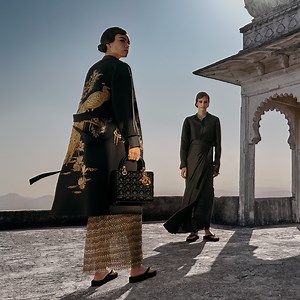 3.9M views · 21K reactions | Browse the Dior Fall 2023 collection by Maria Grazia Chiuri, now available on.dior.com/fall-23-collection and in your nearest Dior boutique. Unveiled at the spectacular show in Mumbai, India, the collection celebrates local craftsmanship and diverse heritage inspirations, reinventing timeless icons in new geometric shapes and bewitching decorative motifs. | Dior | Facebook