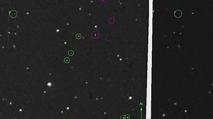 1.7K views · 14 reactions | In Ross Coulthart's latest episode of "Reality Check," Coulhart speaks with physicist and astronomer Dr. Beatriz Villarroel to discuss her discovery of nine "transient" objects in space that seemed to disappear and reappear on April 12, 1950, beforeany human-made objects went into orbit. #UAP #UFO #space | NewsNation | Facebook