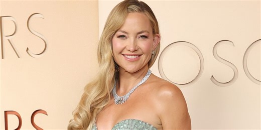 Kate Hudson Dazzles at Oscars 2026 in Rare Green Diamonds Worth $35 Million and a Polarizing Crystal-Covered Gown