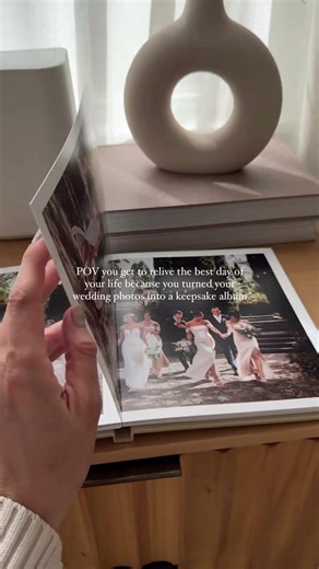 Luxury Wedding Photo Album — Linen Fabric Layflat Book | Inkifi USA