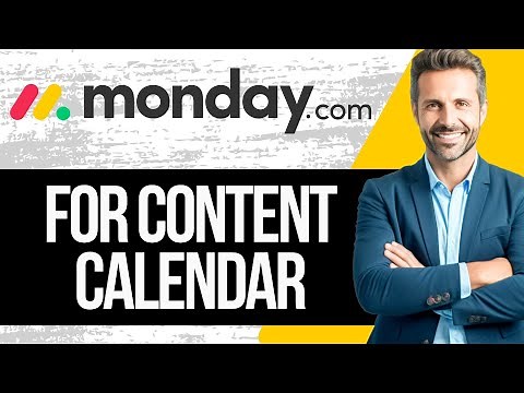 How to Use Monday.com for Content Calendar | Full Tutorial 2025