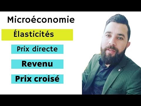 Élasticités Comment calculer et l'interpréter