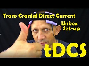 tDCS Trans Cranial Direct Current Stimulation- Unbox and set up (depression setting)