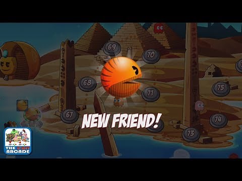 PAC-MAN Friends - Making A New Strong Friend in the Forsaken Canyon (iOS/iPad Gameplay)
