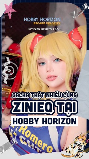ZinieQ - ジニ Cosplayer sẽ có mặt tại Hobby Horizon 🚀 #HobbyHorizon | Hobby Horizon