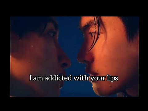 Let me help you 💋// bl couples romance🔥//i am addicted with your lips //#bldrama#thaibl#