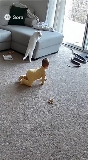 Hero Cat Saves Baby From Snake Attack 😳 #PetHeroes #AmazingAnimals #catandbaby | Animal Stories