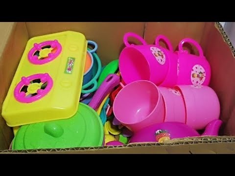 6:15​ Minutes Satisfying with Unboxing HelloKitty Mini Kitchen Set|Unboxing Hello Kitty Kitchen Set