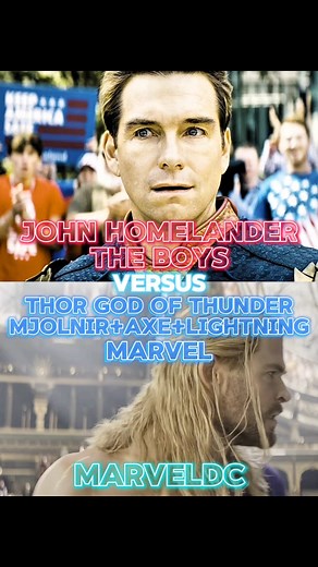 Homelander vs Thor Odinson @MarvelDC__@MarvelDC__ #homelander #theboys #thor #marvel #edit