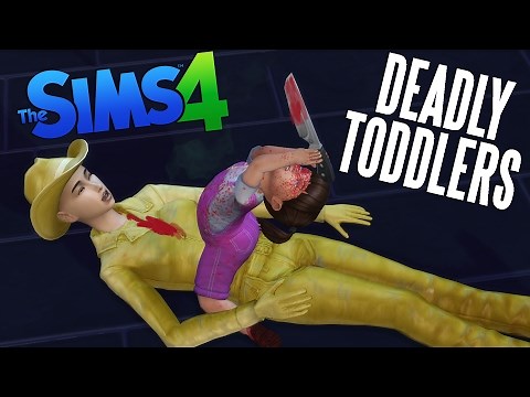 THE SIMS 4 DEADLY TODDLERS - FUNNY MOD