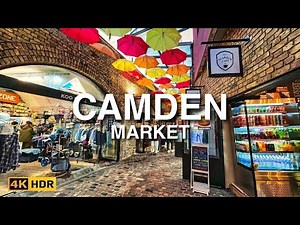 Immersive London's Vibrant Camden Town 4K Walking Tour - Camden Market & Babylon Park Walk
