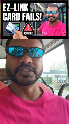 Backpacker Sathish | 🚍💳 Don't risk a $50 fine! Learn how to correctly use your EZ-Link card on Singapore's buses and MRT. Watch this quick guide to ensure... | Instagram