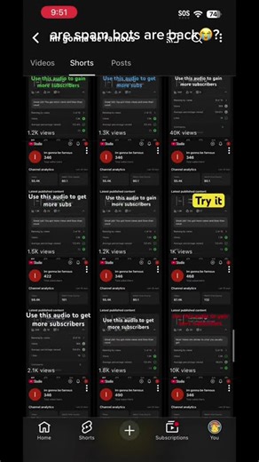 are spam bots back￼?