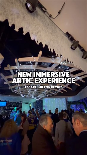 A new immersive Artic Experience has opened at Xscape in Milton Keynes ❄️ It’s the perfect opportunity to learn in a new way for children aged 5-10 as they take on 8 different stations which all play to the different senses. There are lots of activities to do from VR to arts and crafts, and 20% of all public ticket sales go to supporting the Spectrum Place helping young people and families across Milton Keynes. Open until 11th January, and you can book from the @xscapemk website 🫶 | MK City Cen