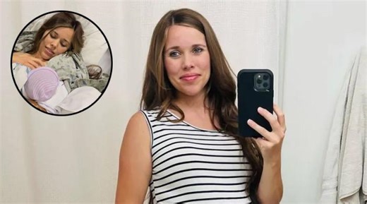 Jessa Duggar emotional union with baby boy after 'difficult' labor: Watch