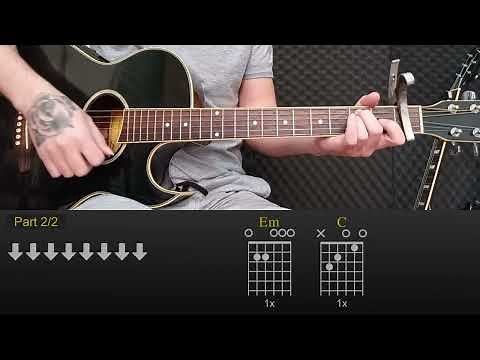 U2 - All I Want Is You | Easy Guitar Lesson Tutorial with Chords/Tabs and Rhythm