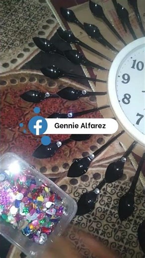 Easy..! Tutorial on how to make an aesthetic wall clock with simple materials #shorts