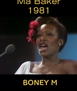 Ma Baker by Boney M. Live Performance on ZDF Disco 25.06.1981