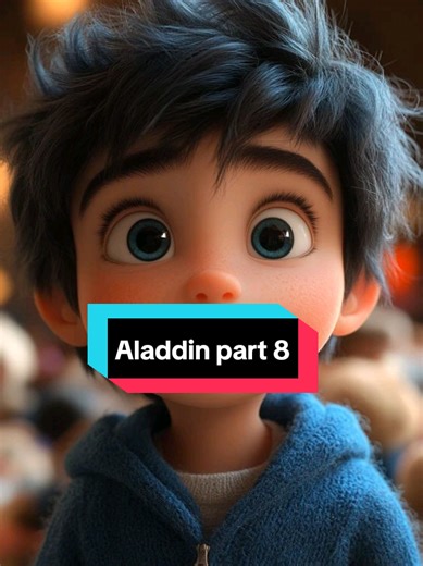 The story of Aladdin part 8 #viralvideo #viraltiktok #aladdinstore #pashtocartoon #evryone