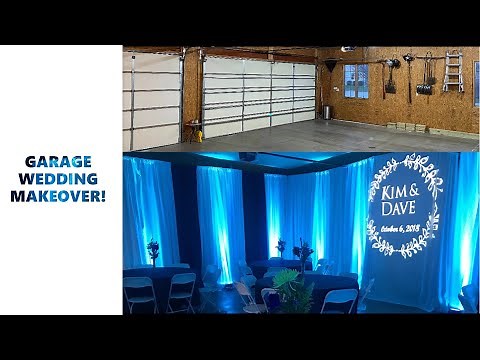 You Won't Believe This Garage Wedding Makeover!