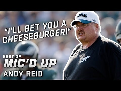 "I'll bet you a cheeseburger!" Best of Andy Reid Mic'd Up