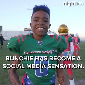 429K views · 169 reactions | Meet 11-year-old Bunchie Young, the youth football sensation who’s already being sought after by college football recruiters. Tonight on Nightline at 12:35am ET. | Nightline | Facebook
