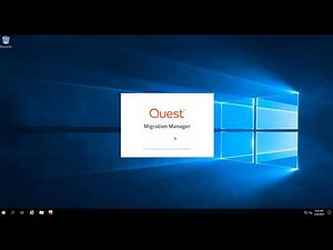 Install QMM - Quest Migration Manager - Part Three