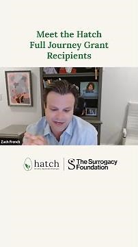 Meet the Hatch x The Surrogacy Foundation Full Journey Grant Recipients
