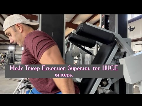 Best Way to Use the Medx Tricep Extension
