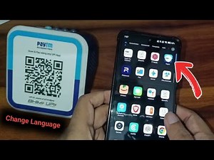 Change Language English to Hindi on Paytm Sound Box