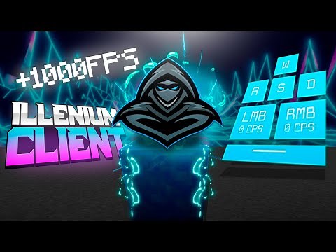 🌌El NUEVO ILLENIUM CLIENT te SUBE FPS en MINECRAFT + COSMÉTICOS GRATIS | +1000 FPS 2021 - Sabo