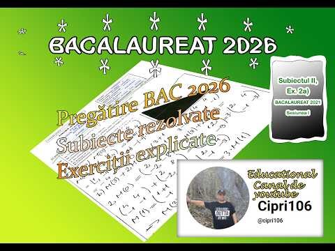 70. BAC2021, Sub II 2a, S1, Math M2 technological#mathematics#BAC simulation#BAC problems#BAC exa...