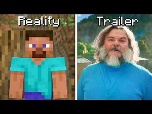 Minecraft Movie : Trailer vs Reality !