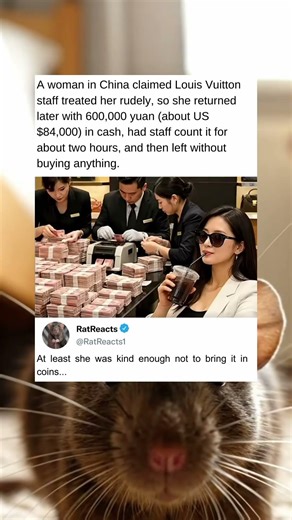This Petty Revenge Involved Making Rude Staff Members Count Massive Amounts Of Paper Cash