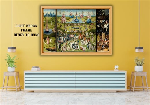 Hieronymus Bosch Garden of Earthly Delights Print, Renaissance Classical Wall Art (digital Download) - Etsy