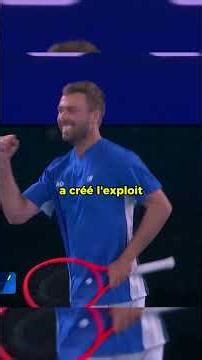 L'exploit d'un joueur amateur #tennis