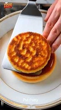 2 Minute Healthy Homemade Burger 🍔 | Quick & Delicious Burger Recipe #foodshorts #easyrecipes