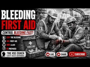 Bleeding First Aid Training | How to Control Heavy Bleeding at Workplace | The HSE Coach
