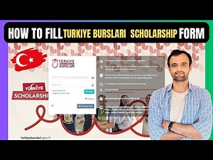 Türkiye Bursları Scholarship 2026 | Step-by-Step Application Form Filling | Bachelor, Master & PhD
