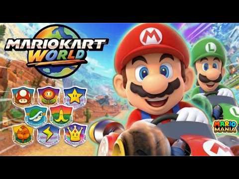 Mario Kart World – Mario & Luigi 150cc All Cups | Gold