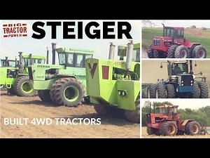 Who Did Steiger Build 4wd Tractors For?