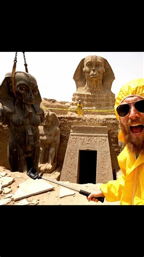 Scientists Discover Secret Structures and Strange Artifacts Buried Beneath the Giza Pyramids Linked to a Lost Advanced Civilization. #AncientDiscoveries #gizapyramids #pyramidsecrets #lostcivilization #sybervisions_