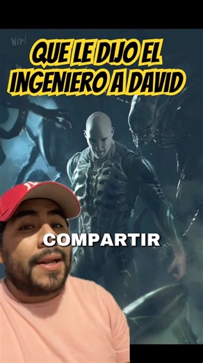 Que era lo que realmente el ingeniero le decía a David en Prometheus (Guion Prohibido) #prometheus