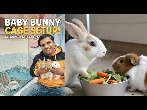How to Clean & Set Up a Cage for Baby Rabbits (Precautions You Must Take)