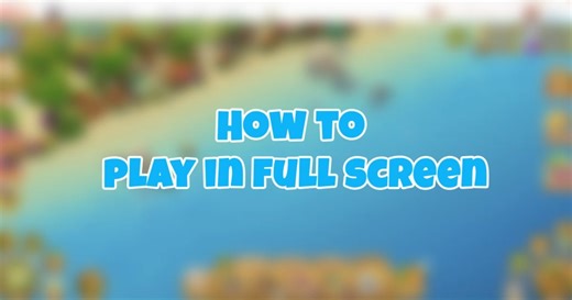 Islanders, you’ll find the Full Screen button on the top panel of the website. To exit fullscreen, press Esc on your keyboard. You can zoom in and out using two fingers on your laptop’s touchpad or the mouse scroll wheel 😉 | Coral Isle 2: Tropical Stories